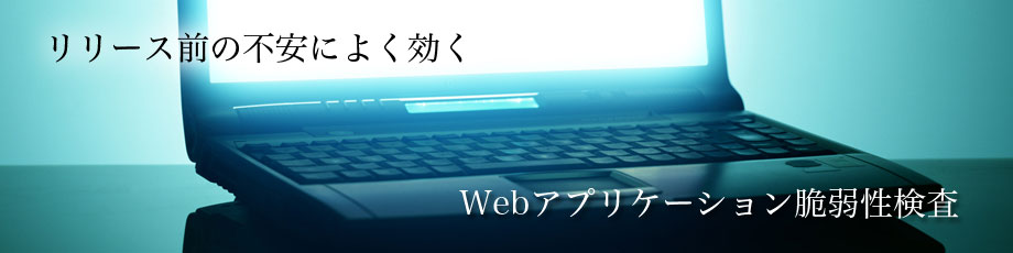 Webアプリケーション脆弱性検査サービス